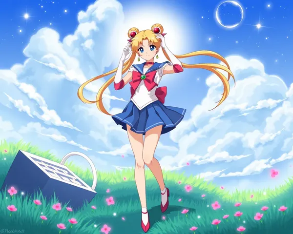 Arte de Caracteres de Sailor Moon en PNG