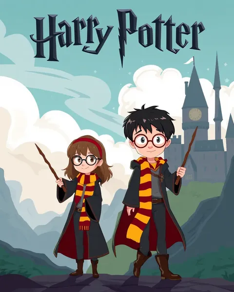 Arte de Harry Potter cartoon