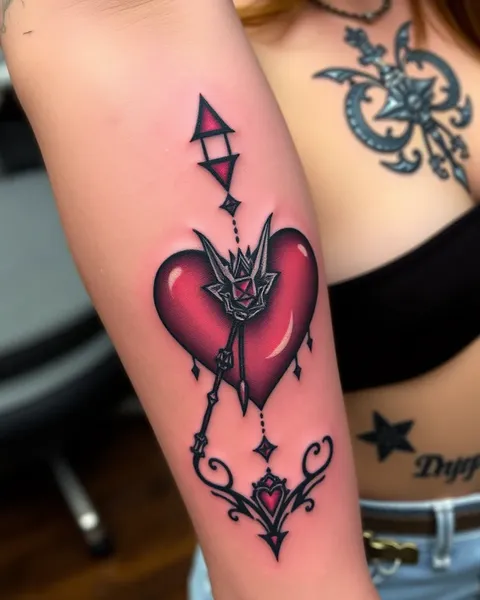 Arte de Tatuaje de Reinos del Corazón: Una Forma Única de Expresión Personal