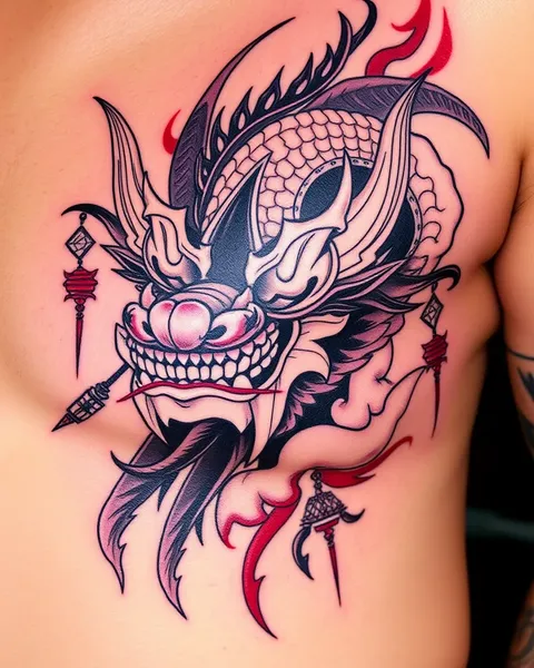 Arte de tatuaje Hannya y significado cultural