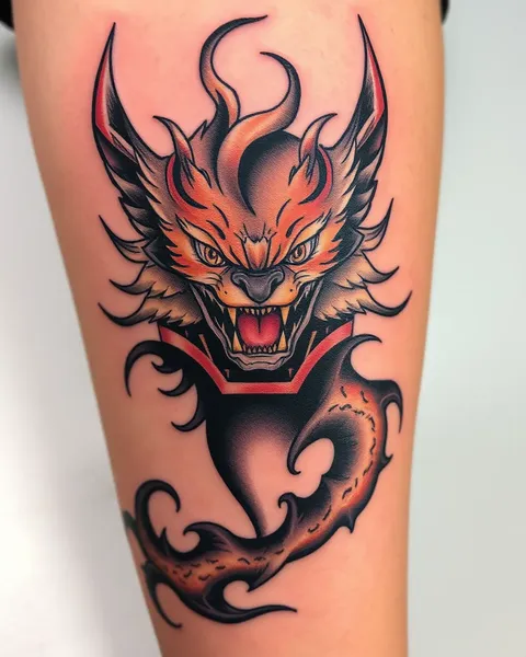 Arte de tatuaje de Fenrir: Diseños hermosos e intrincados en el cuerpo