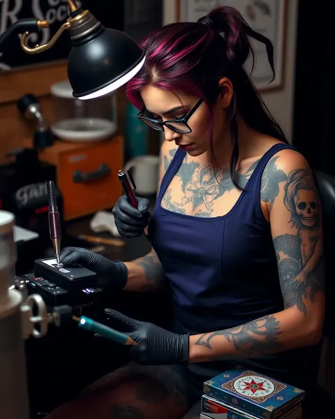 Artistas de Tatuaje Femeninas Rompiendo Estereotipos