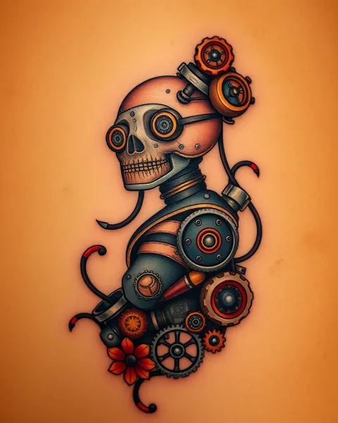 Artistas de tatuajes steampunk y su trabajo