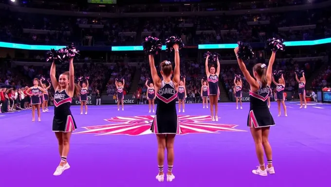 Atletas de cheerleading 2025 se preparan para la batalla