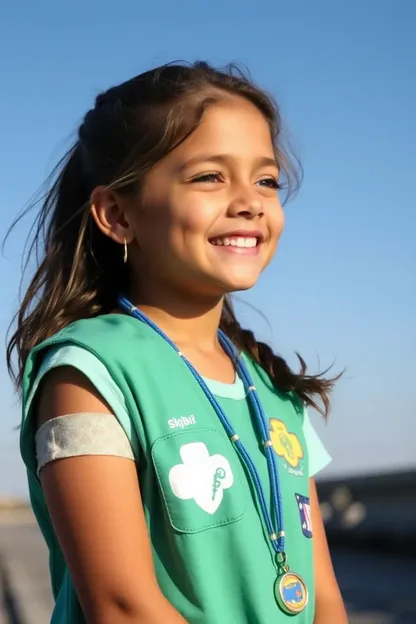 Aventura de los Scouts de Chicas en el Cielo