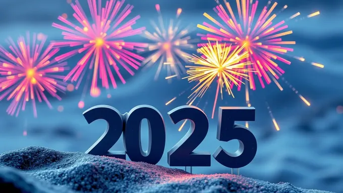 Año Nuevo Feliz 2025 traerá felicidad a casa