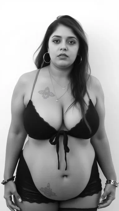 BBW con pechos: Belleza curva con pechos grandes