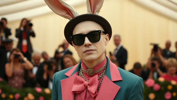 Bad Bunny llega al desfile de la alfombra roja del Met Gala 2025