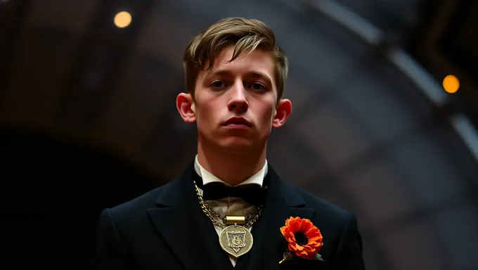 Barry Keoghan camina por el tapiz rojo en el Met Gala 2025