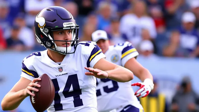 Batallas en el Campo de Entrenamiento de Quarterback de los Vikings 2025