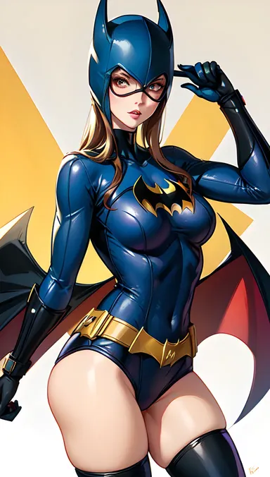 Batgirl R34: El Secreto del Caballero Oscuro