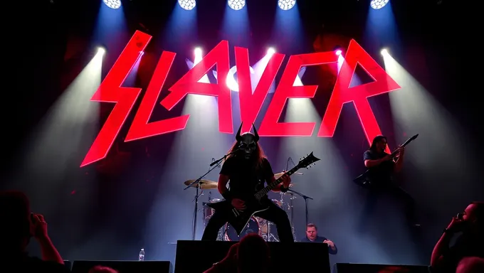 Boletos de Gira Slayer 2025 disponibles para compra en línea