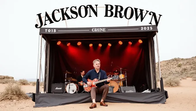 Boletos de gira de Jackson Browne de 2025 a la venta ahora