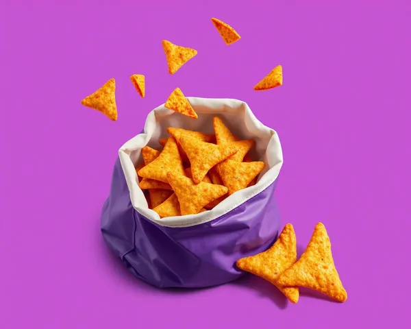 Bolsa de Doritos PNG Abierta para Negocios