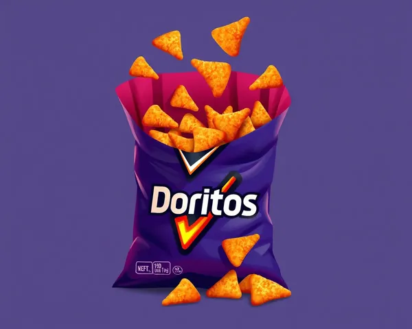 Bolsa de Doritos PNG Desempaquetada para disfrute