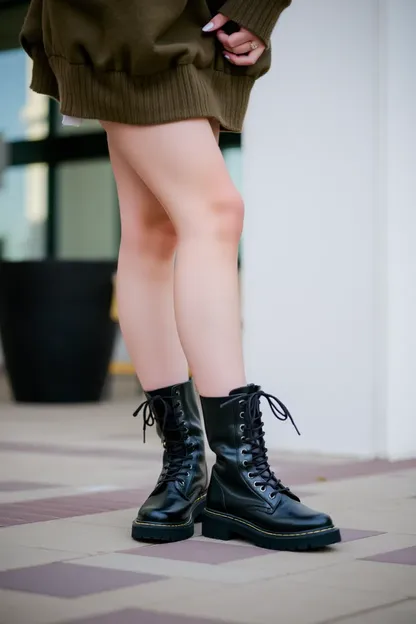 Botas de combate de chicas: abrazar individualidad y estilo