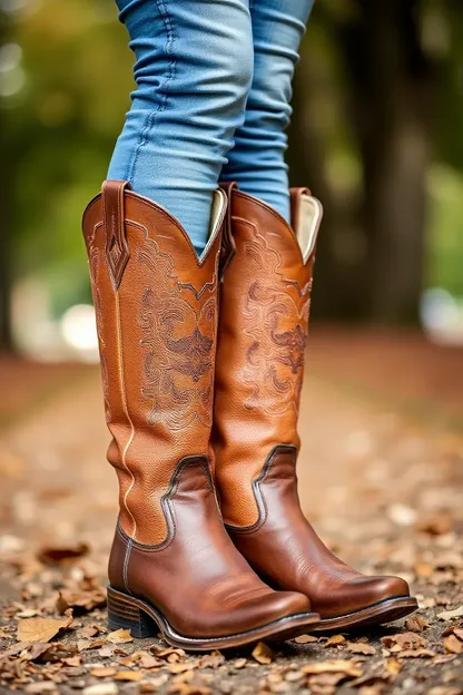 Botas de cowboy para chicas fashionistas y confiadas