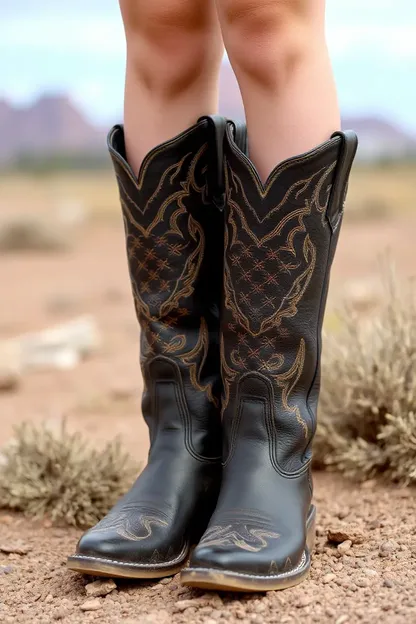 Botas de cowboy para chicas: mejora tu estilo con estilo cowboy