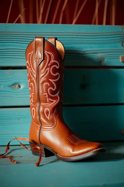 Botas de cowboy trendy para niñas en la escena de música country