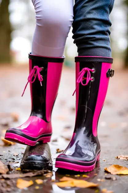 Botas de lluvia para niñas para el clima lluvioso