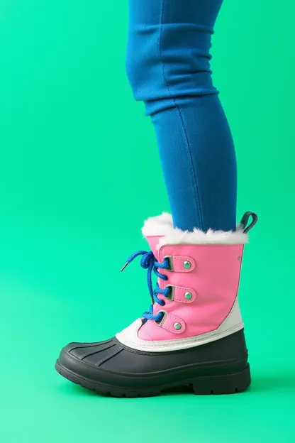 Botas de nieve para Pequeñas niñas para Peleas de nieve