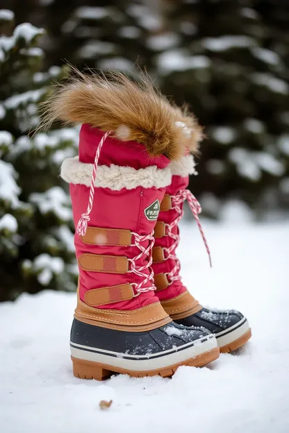 Botas de nieve para chicas: un accesorio fashionista esencial para el invierno para chicas