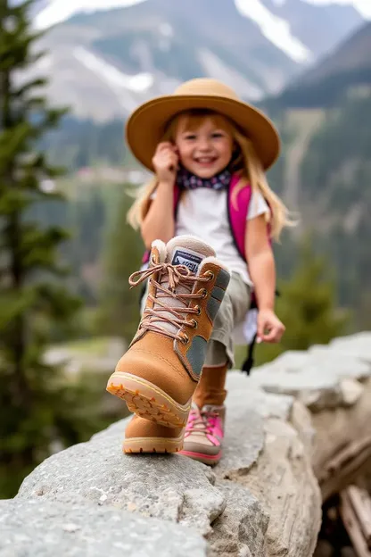 Botas de senderismo para exploradoras naturistas