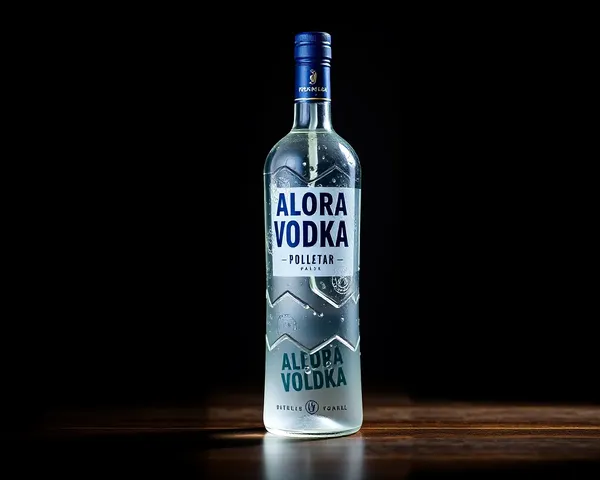 Botella de vodka sin marca PNG