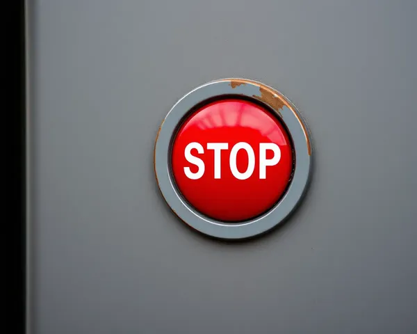 Botón de Stop Rojo PNG Gráfico Vector