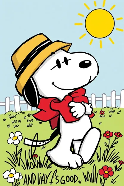 Buenas Mañanas Imágenes de Snoopy: Galería de Imágenes de Mañana de Snoopy