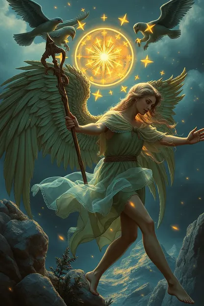 Buenas Noches, Imágenes del Ángel de la Luz Celestial