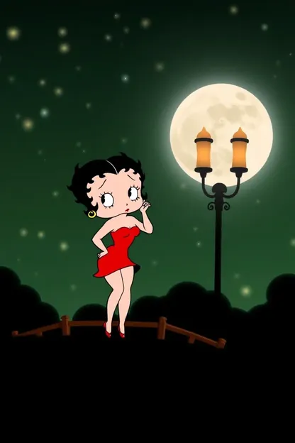 Buenas noches, imágenes de Betty Boop en línea