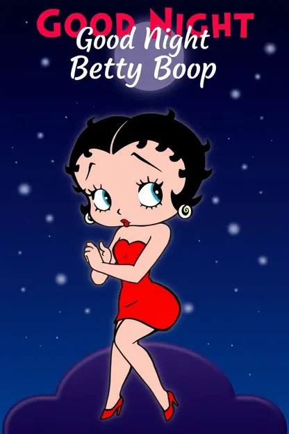 Buenas noches, imágenes de Betty Boop encontradas