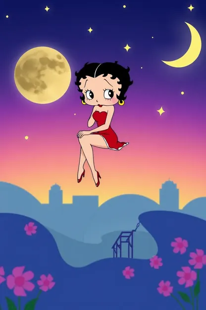 Buenas noches Betty Boop imágenes para descargar