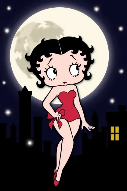 Buenas noches imágenes de Betty Boop para compartir