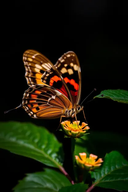 Buenas noches imágenes de mariposa en paisajes oníricos