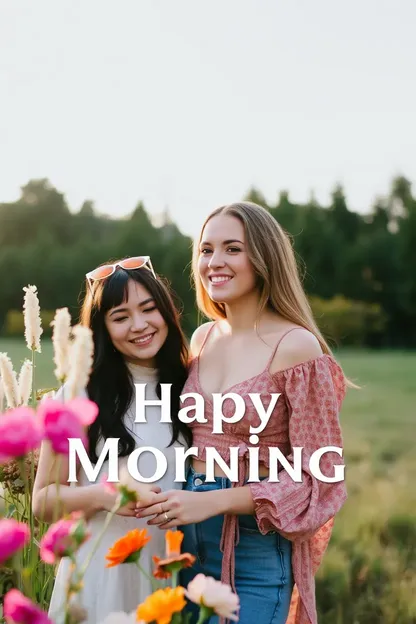 Buenos Días, Imágenes de Hermana con Citas de la Mañana