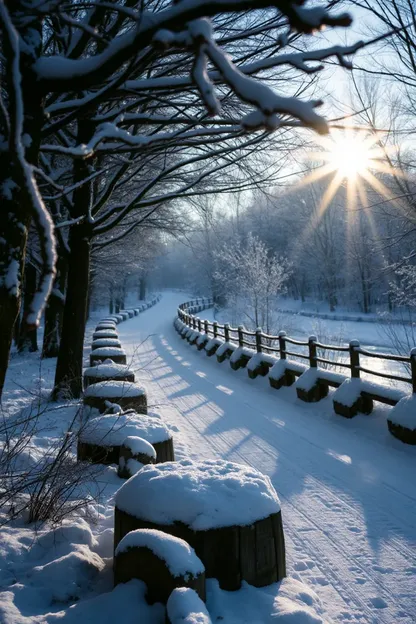 Buenos Días, Imágenes de Invierno que Llevan Alegría y Felicidad Siempre