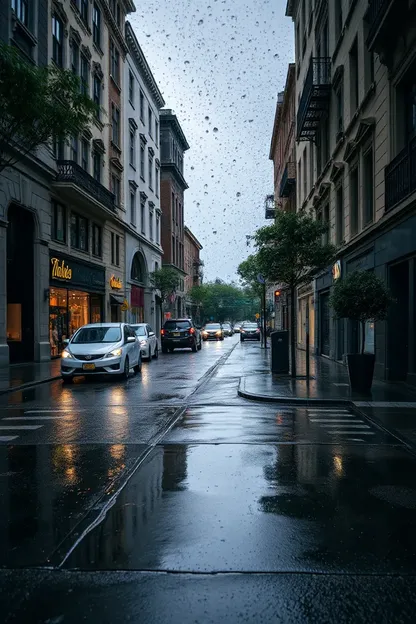 Buenos Días Imágenes de Lluvia para una Mañana Pacífica