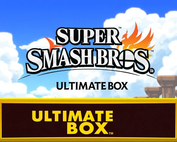 Caja de Cubierta de Super Smash Bros Ultimate PNG