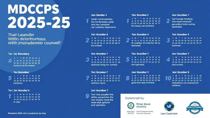 Calendario 2025-25 de MDCPS para referencia de los padres