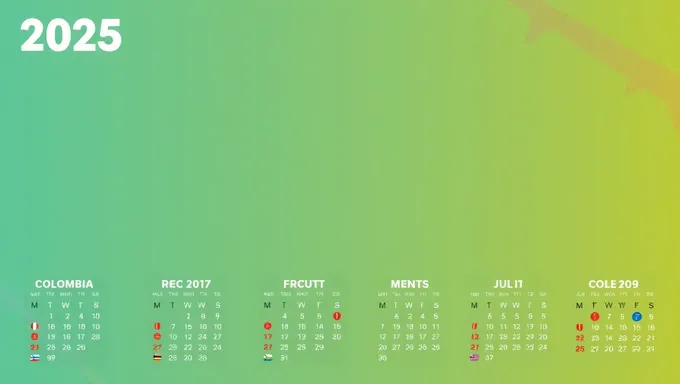 Calendario 2025 Colombia: Guía del Año