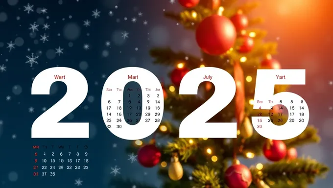 Calendario 2025 con Días Feriados y Celebraciones