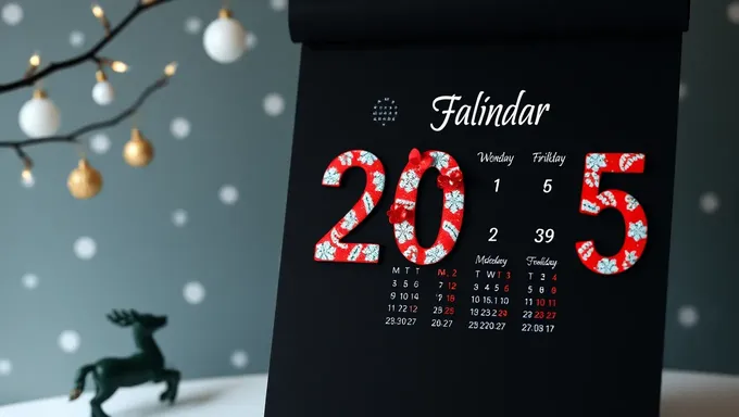 Calendario 2025 con Días Festivos y Fechas Importantes