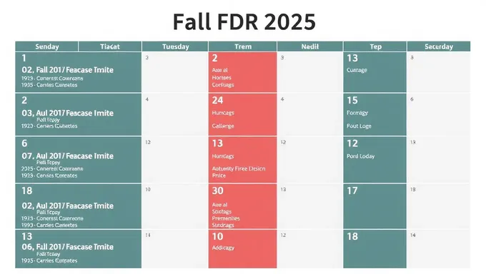 Calendario Académico de Otoño de De Anza 2025