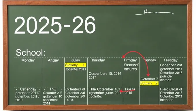 Calendario Escolar 2025-25: Horario de Receso de Mitad de Año