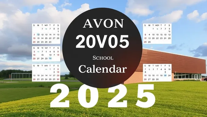 Calendario Escolar de Avon 2025: Marca Feriados Importantes con Anticipación