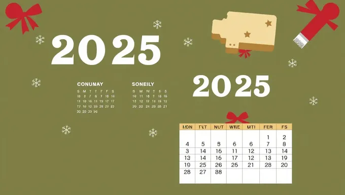 Calendario Federal Oficial de 2025 publicado en línea