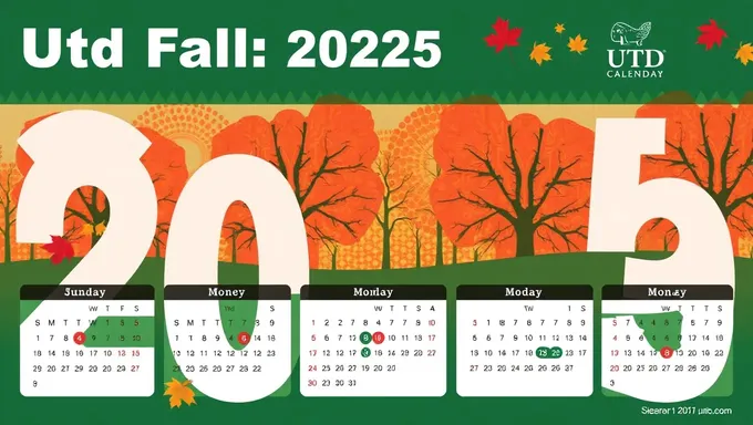 Calendario académico de otoño de UTD 2025 anunciado