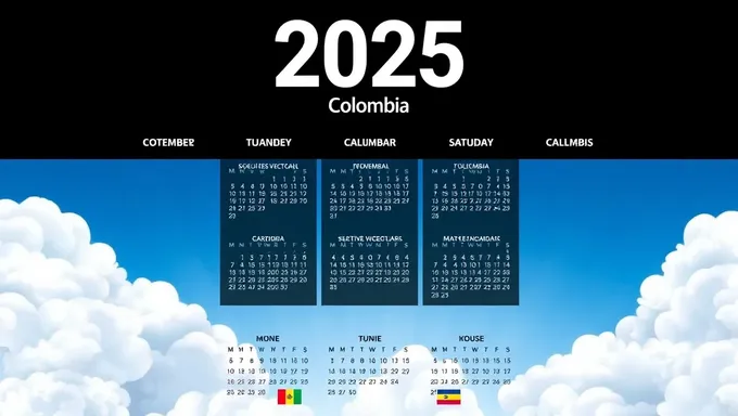 Calendario de Colombia 2025: Un Año de Fiestas